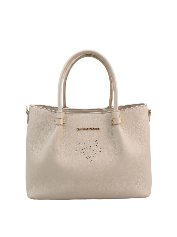Schultertasche in BEIGE