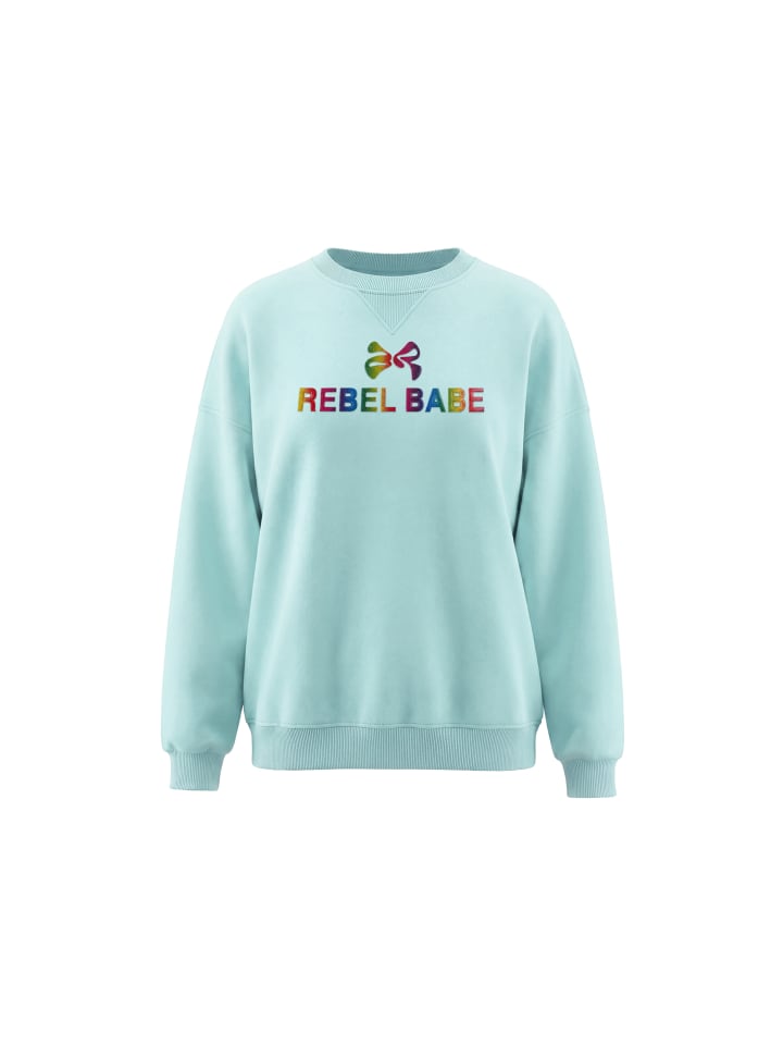Women Sweatshirt in Aqua