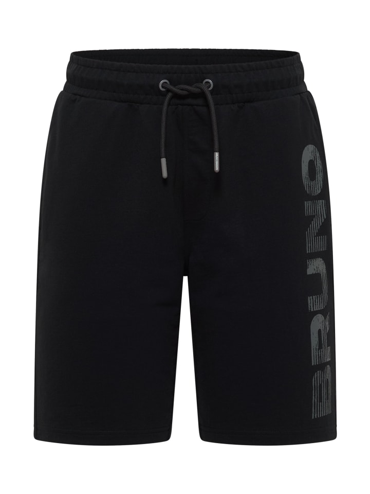 Sweatshorts Graves in Schwarz