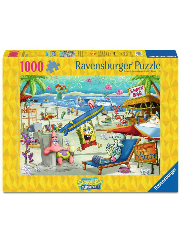 Ravensburger Puzzle 1.000 Teile Beach Fun at the Goo Lagoon in bunt