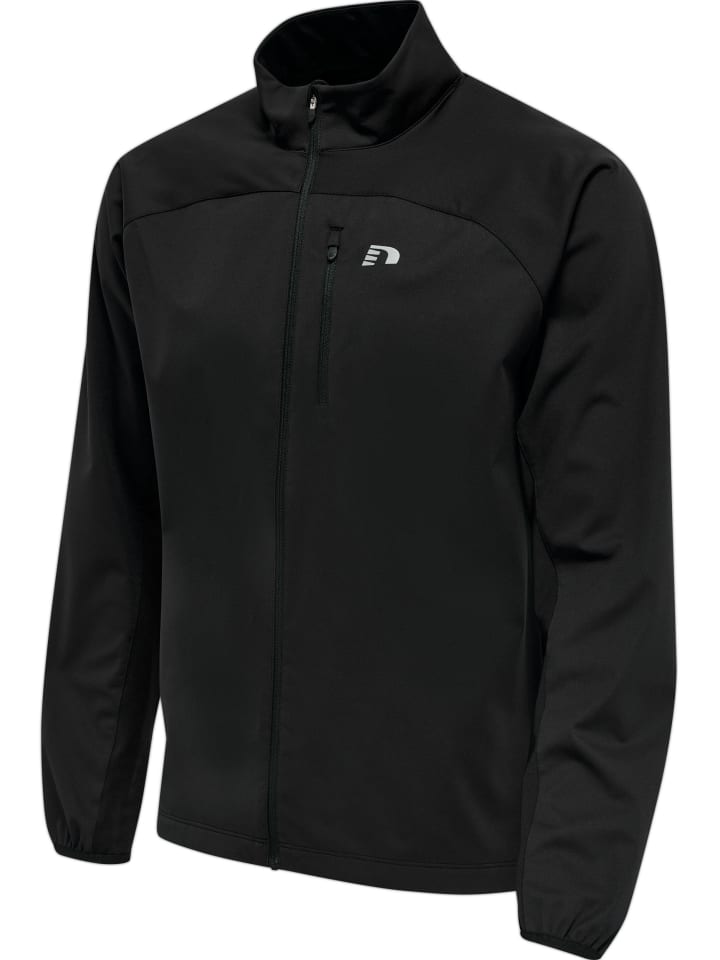 Reißverschluss Jacke Reflektierend Logo Men Core Herren in BLACK
