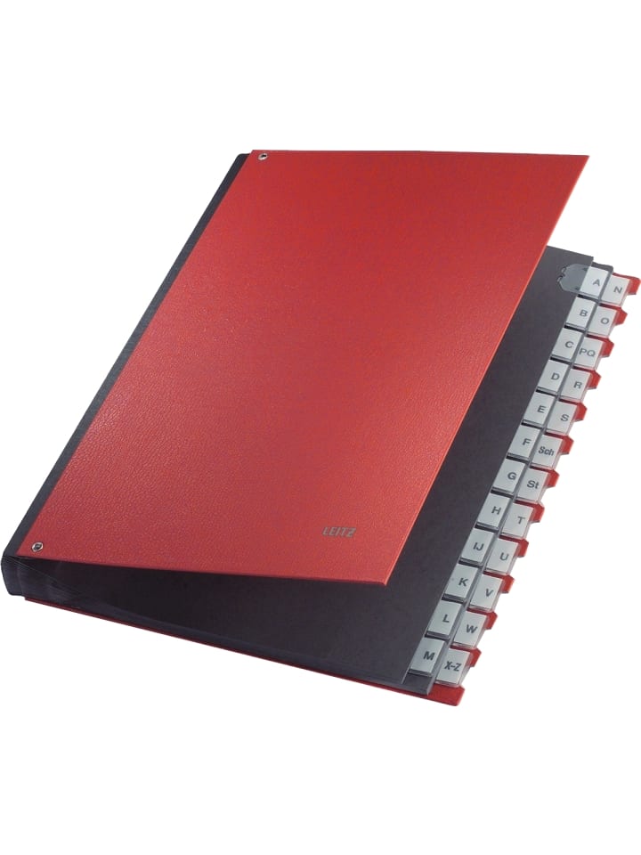 Pultordner A-Z PP rot