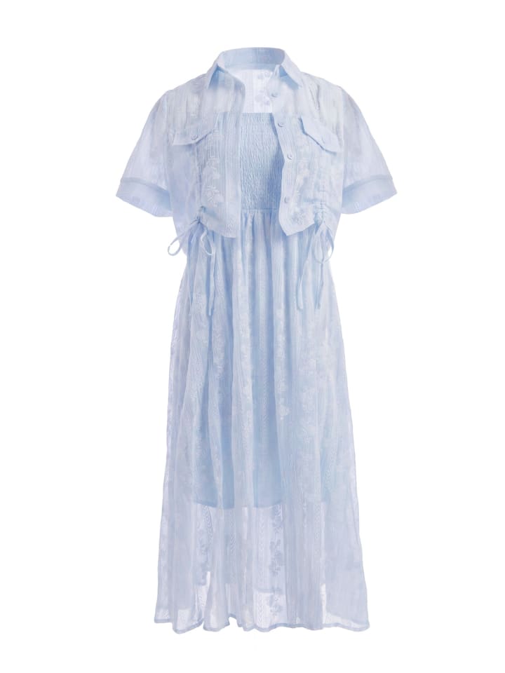 Women 2-Piece Set in Blue