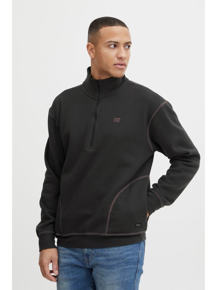 Troyer BHSweatshirt in Schwarz
