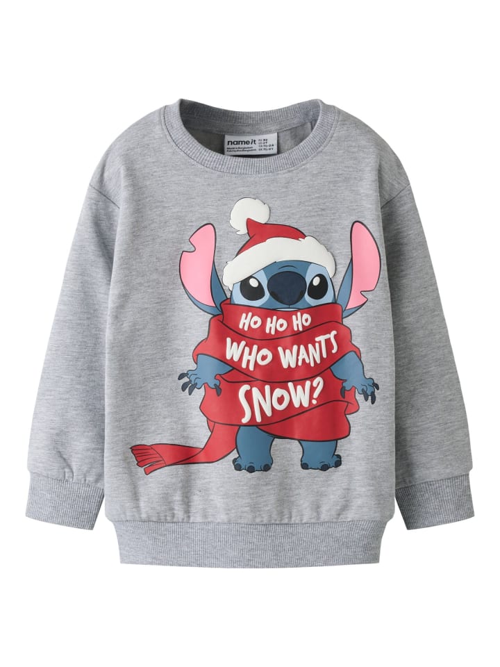 Sweatshirt in Grey Melange1