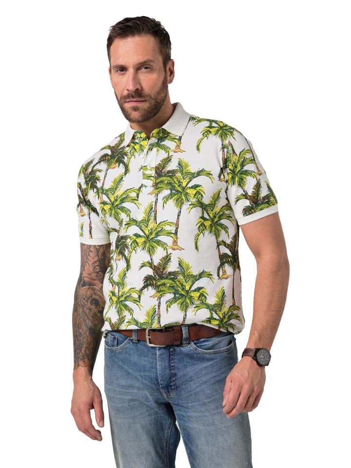 Poloshirt in offwhite