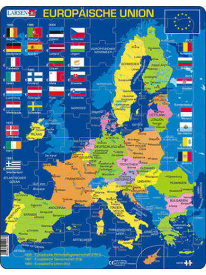 Spiel - Europäische Union (Kinderpuzzle)