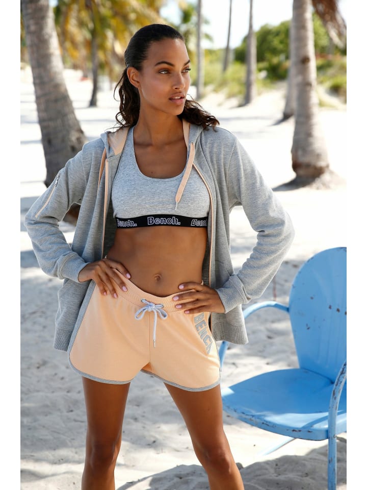 Bench Sweatshorts in | limango günstig pfirsich-grau-meliert kaufen