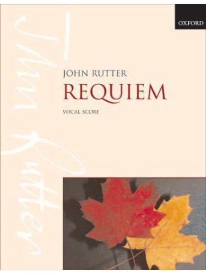 Noten - Requiem, für Sopran, gemischten Chor und kleines Orchester, Chorpa