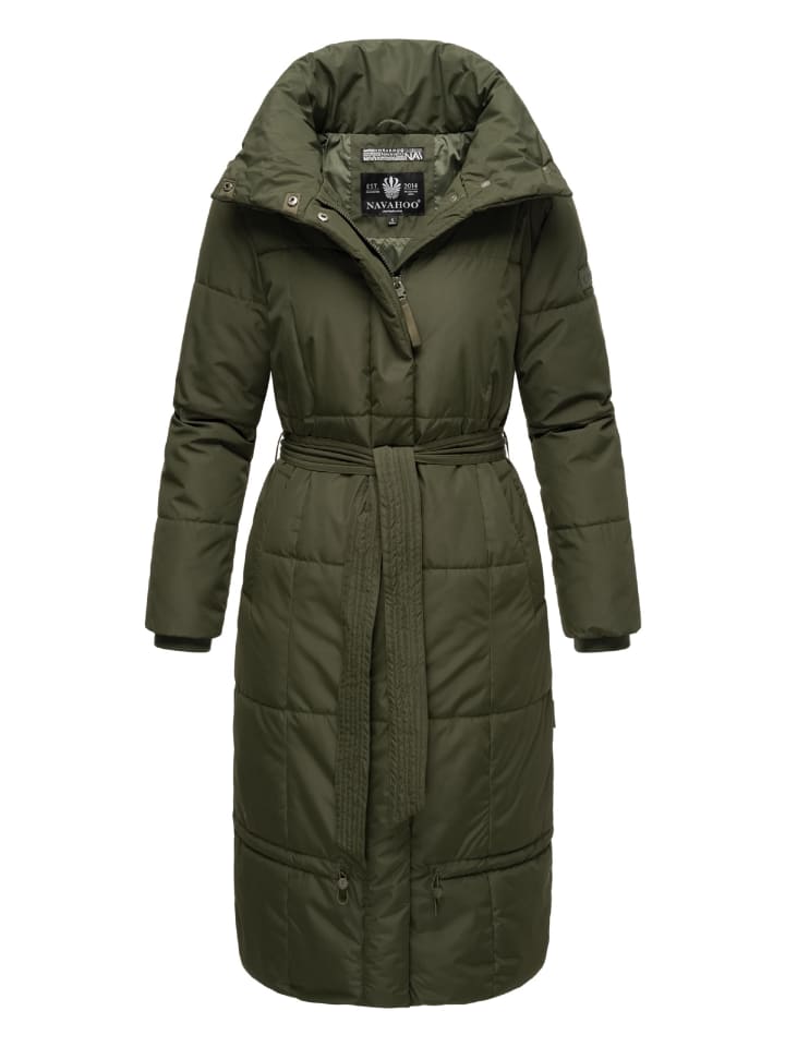 Steppmantel Mirenaa in Dark Olive