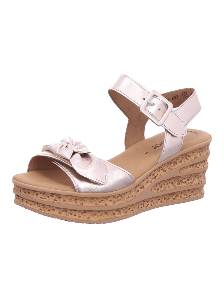 Sandalette in beige