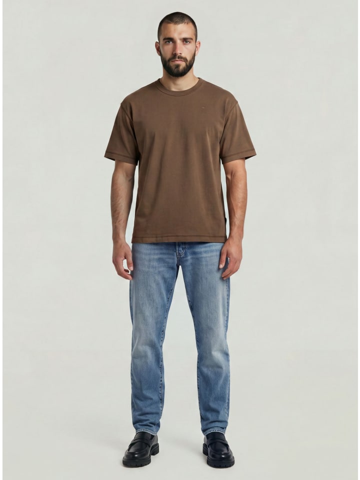 Unit Washed Relaxed T-Shirt bison gd