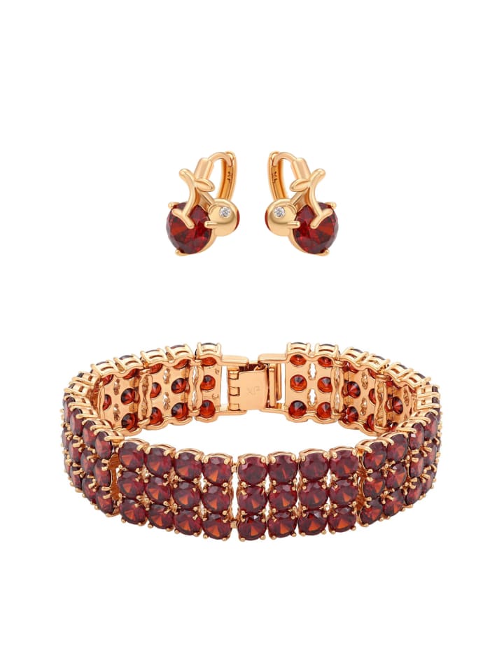 Women Jewelry Set in gold