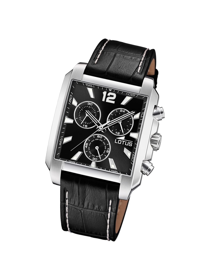 Chronograph-Armbanduhr Lotus Classic schwarz mittel (ca. 38mm)