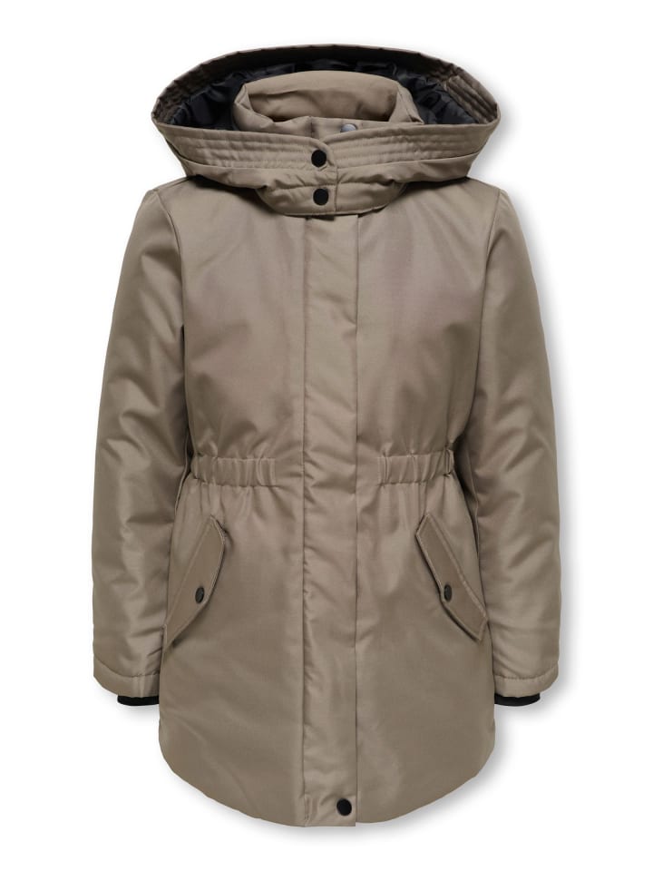 Langer Parka in Walnut