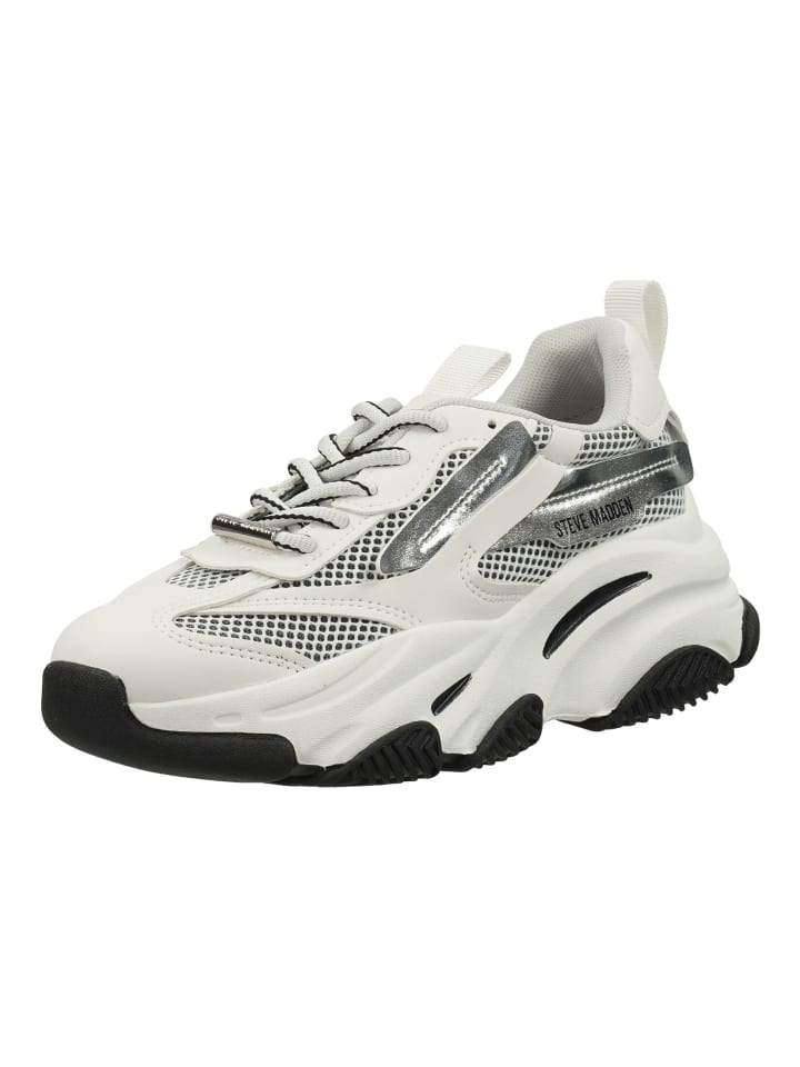 Sneaker Silber/Weiß