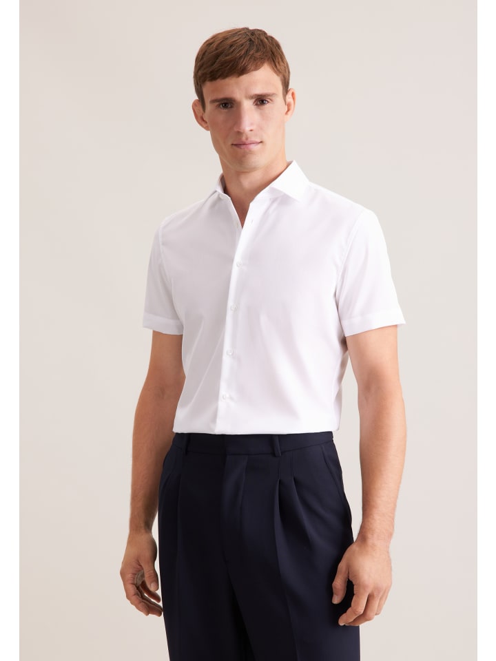 Business Hemd Slim in Weiß