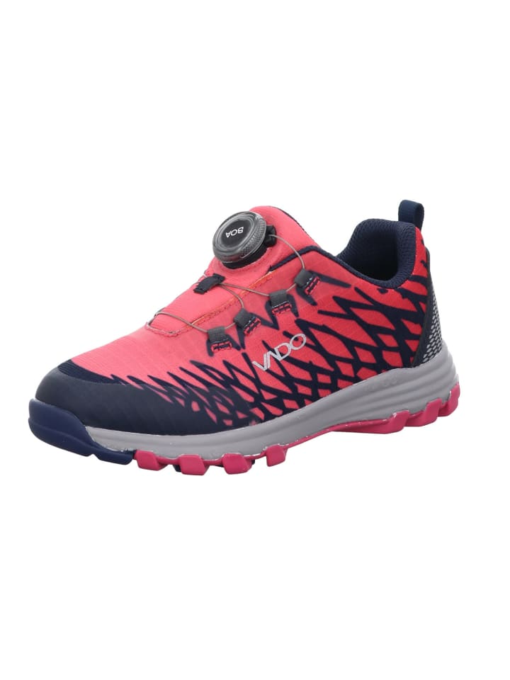 Halbschuhe Kinder SHARK in Rot