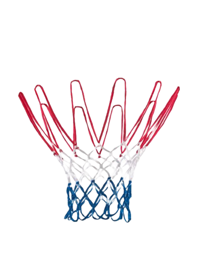 2er-Set: Basketballkorbnetz in Blau