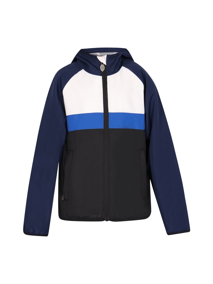 Mädchen (Kids) Anorak in Marine Colorblock