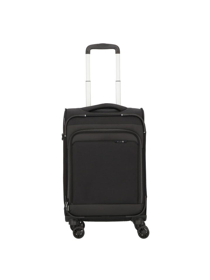 Travel Line 9504 4 Rollen Kabinentrolley S 55 cm black
