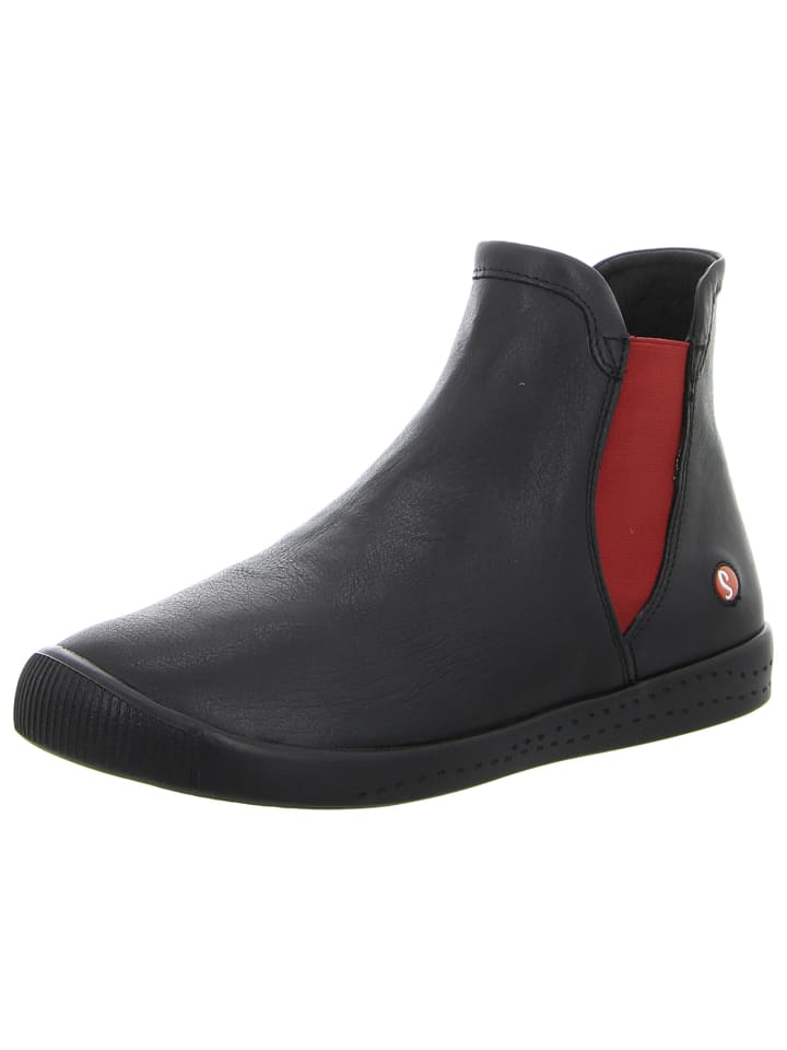 Stiefelette in schwarz