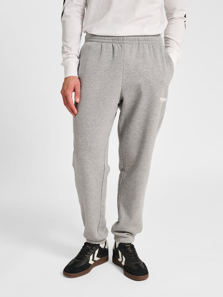 Verstellbare Taille Hose Hmllegacy Herren in GREY MELANGE
