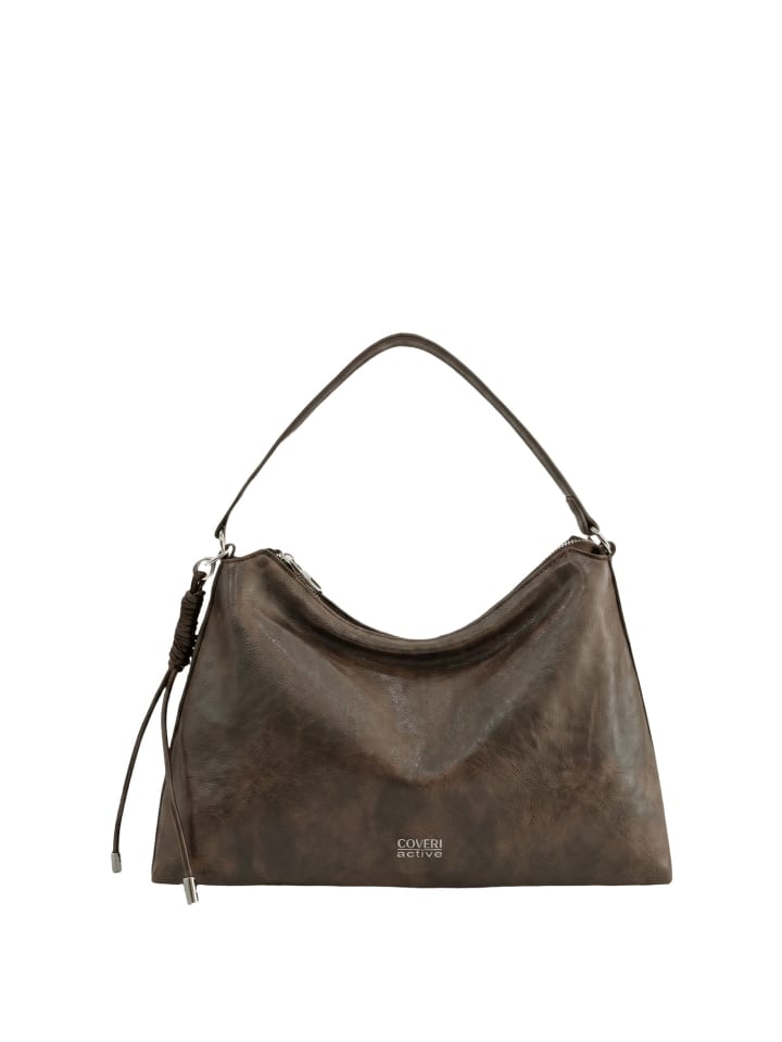 Schultertasche in LINEN