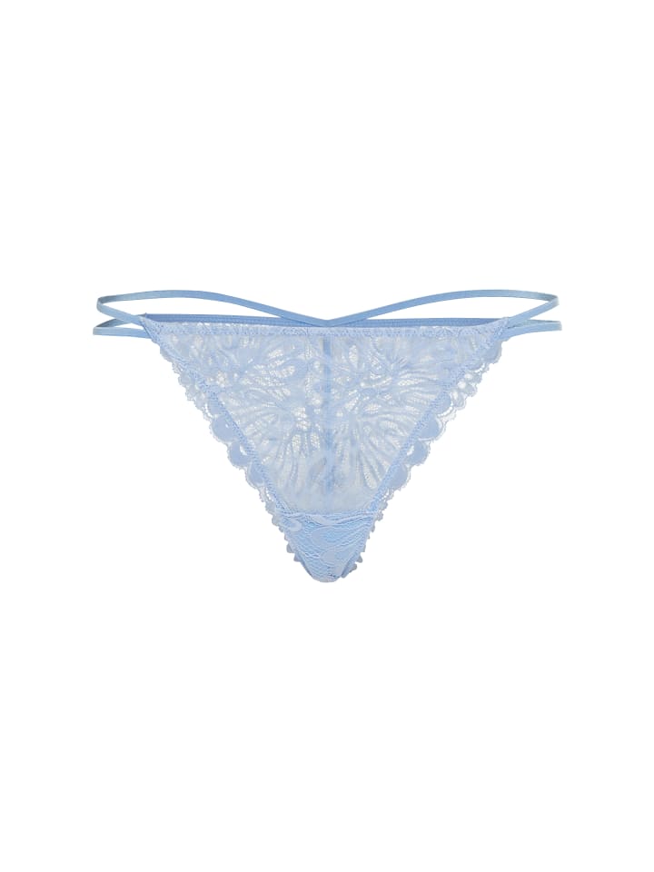 String in smokey blue
