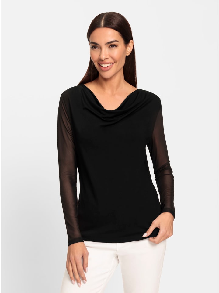 Shirt in schwarz