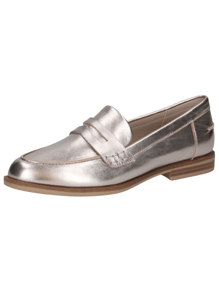 Slipper in TAUPE METALLIC