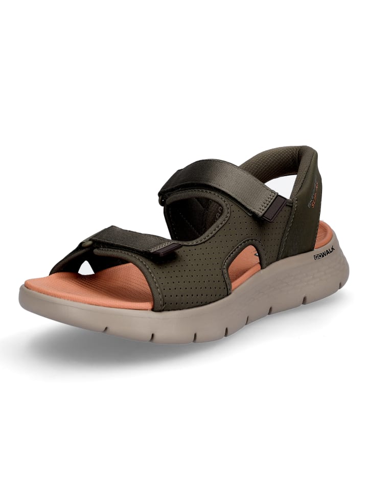 Sandale Go Walk Flex SD Easy Entry in Oliv