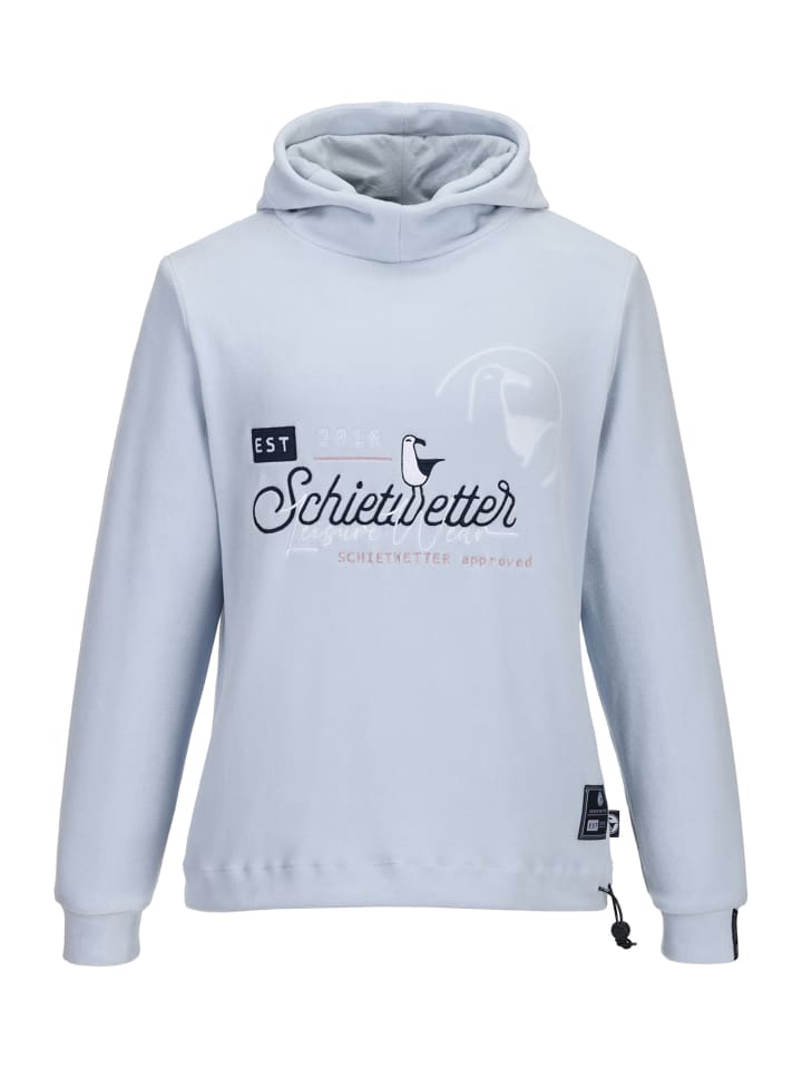SCHIETWETTER Säbel Sina Fleecehoody 230gr. in sky blue