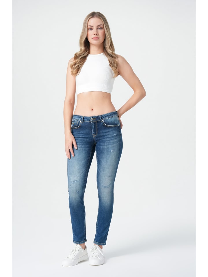 Monika Slim Fit Dad Blue