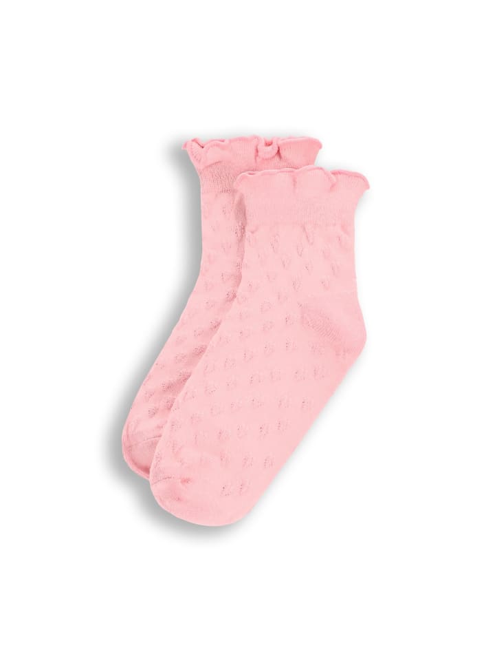 Socken in gedämpftes Rosa