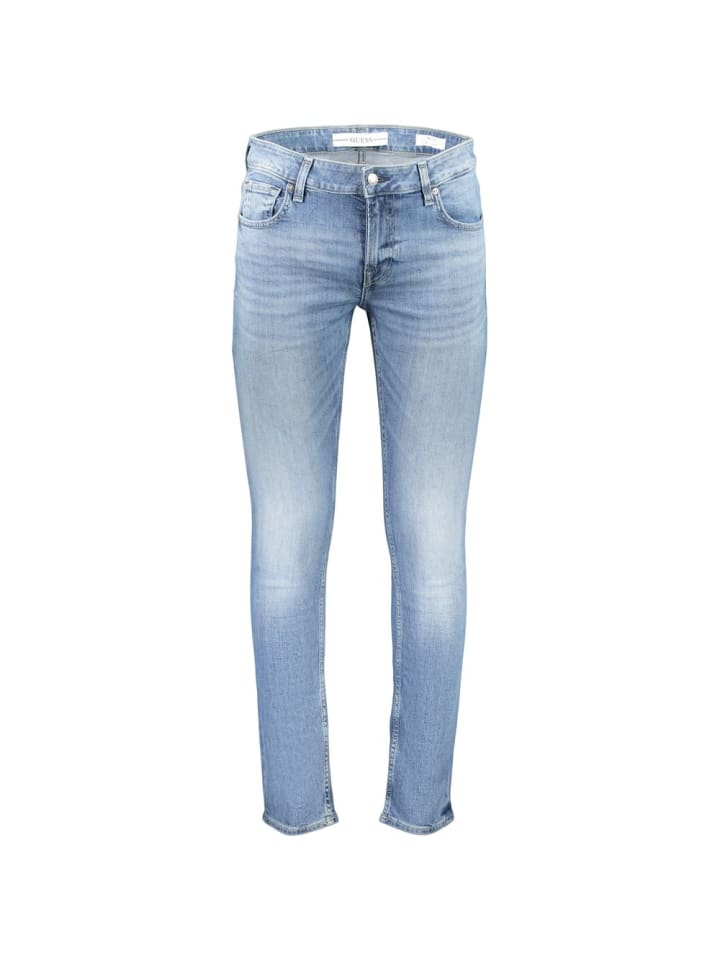 Blau Baumwolle Herren Jeans