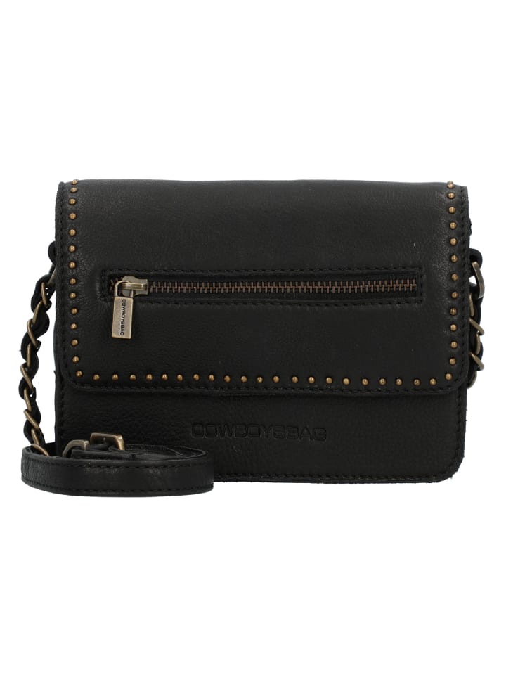 Bridgetown Umhängetasche Leder 18.5 cm black