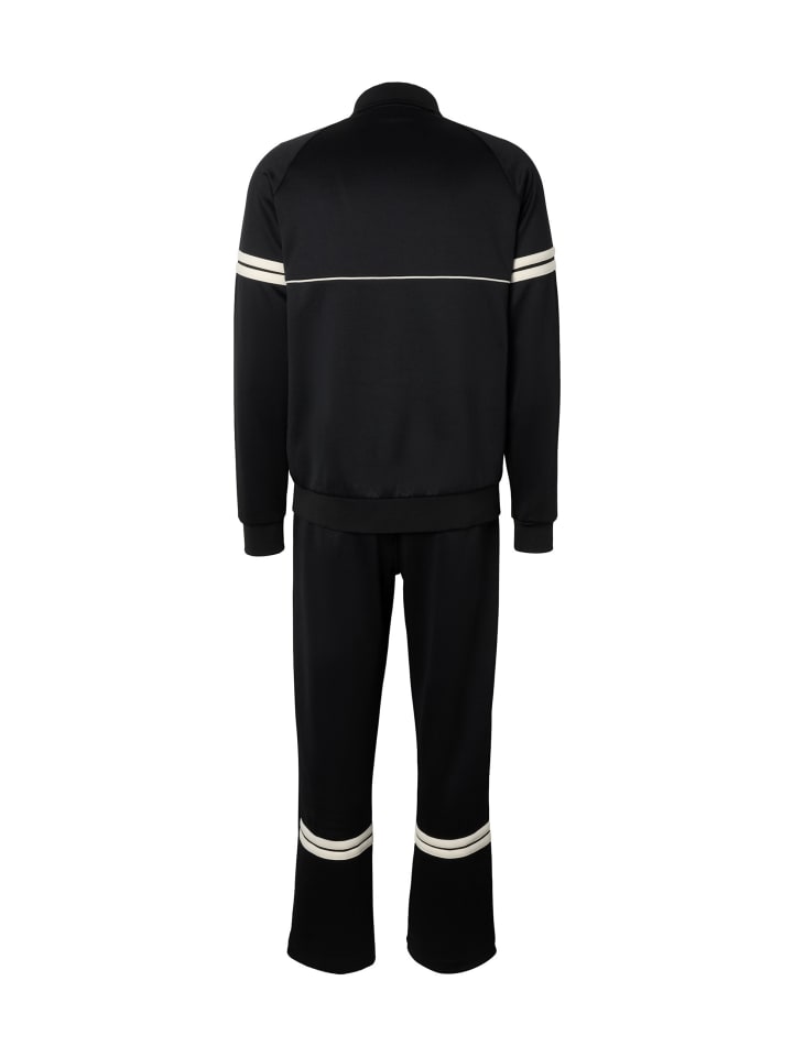 Lightweight Jacket in black/gardenia