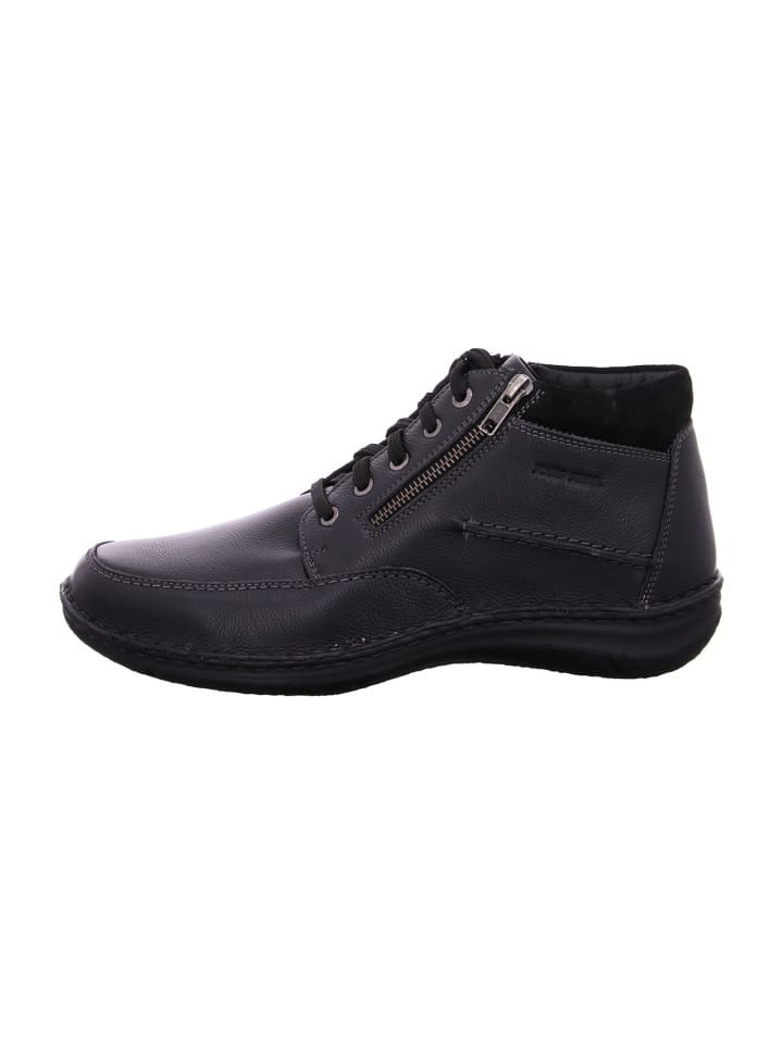 Komfort Stiefel in Schwarz