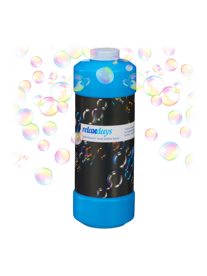Seifenblasenflüssigkeit 1l in Bunt