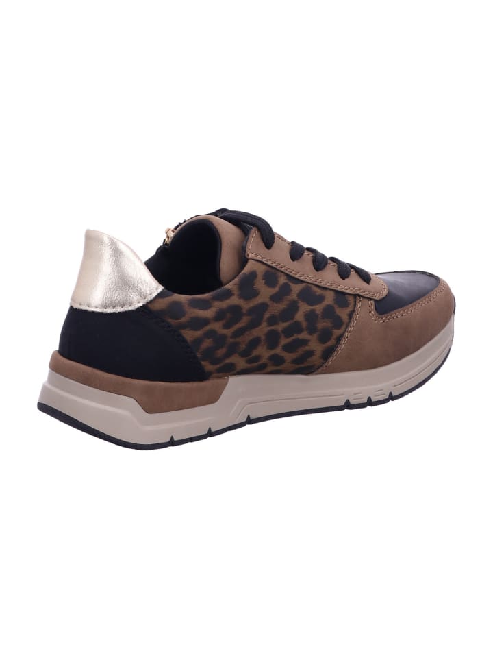 Damen- Schnürschuhe in Braun