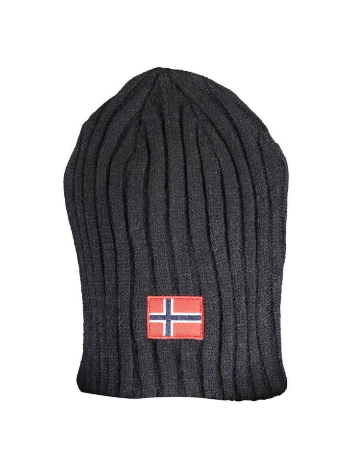 Schwarz Acryl Herren Cap
