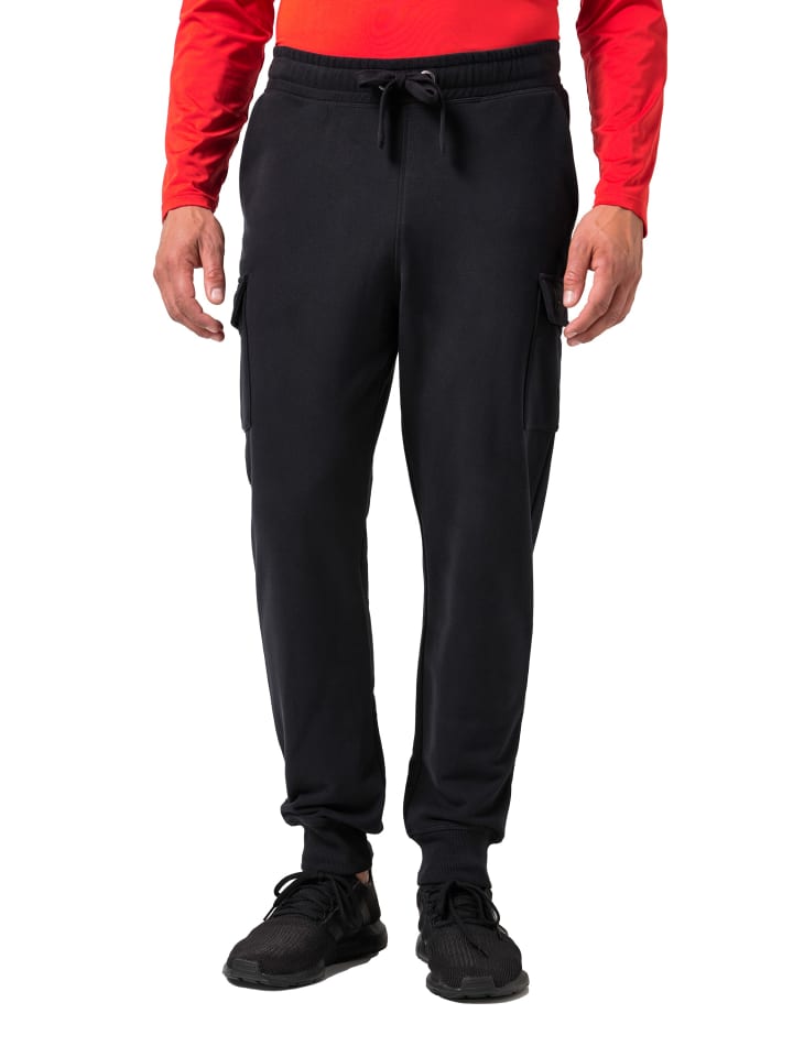 Lange Sweathose in schwarz