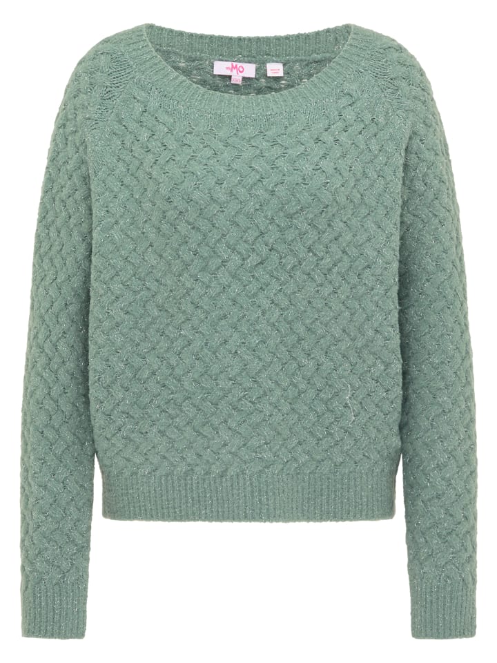 Damen Pullover in Moos