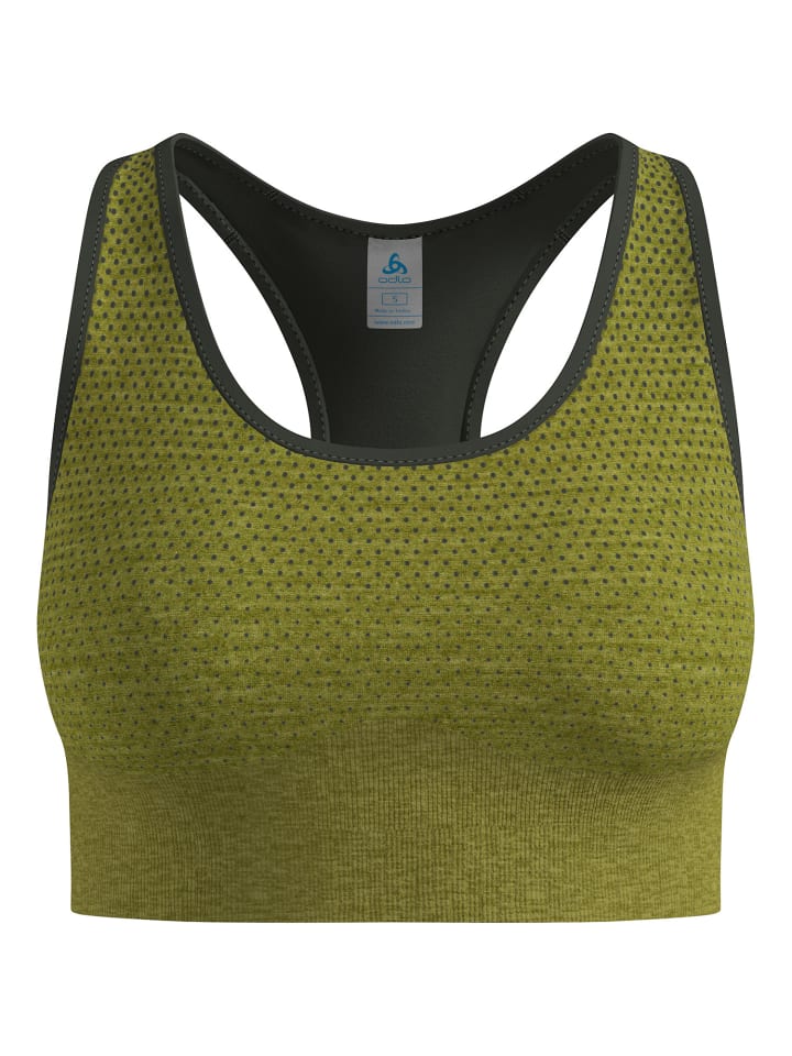 SPORT-BH SEAMLESS MEDIUM - PADDED in Grün2037