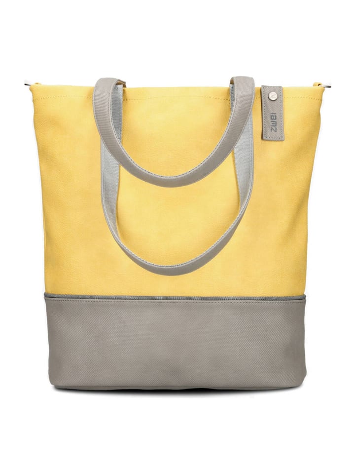 Jana Schultertasche 37 cm lemon