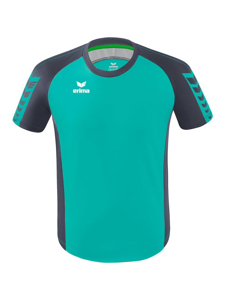 Kinder Six Wings Trikot in columbia/slate grey