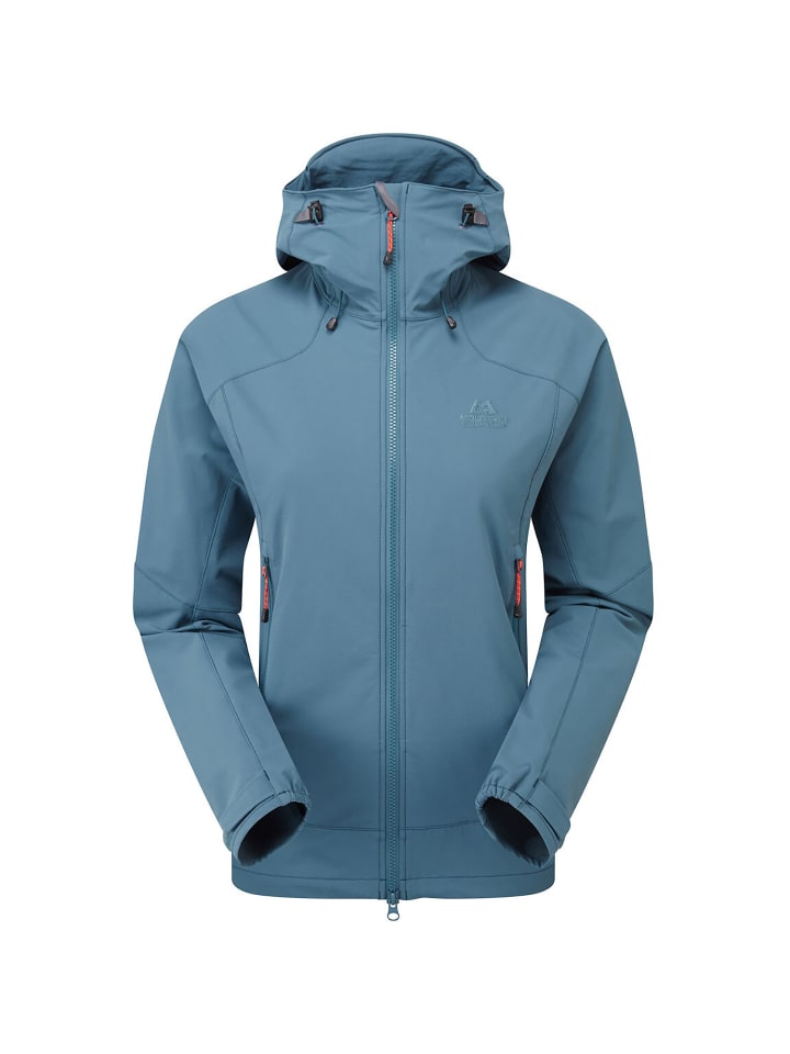 Funktionsjacke W FRONTIER HOODED JACKET in Petrol