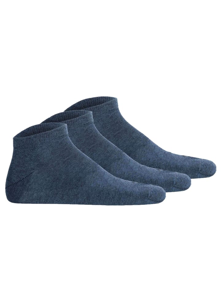 Socken 3er Pack in Dunkelblau