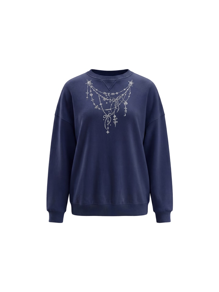 Women Sweatshirt in Navy